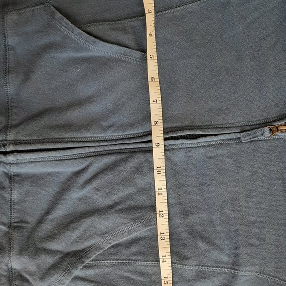 L.L. Bean womens blue zip up sweater size xs petite - Picture 4 of 5